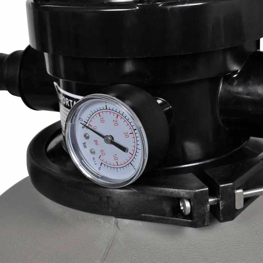 Sand Filter Pump 600W 17000 L/H Above Ground Swimming Pool Cleaner