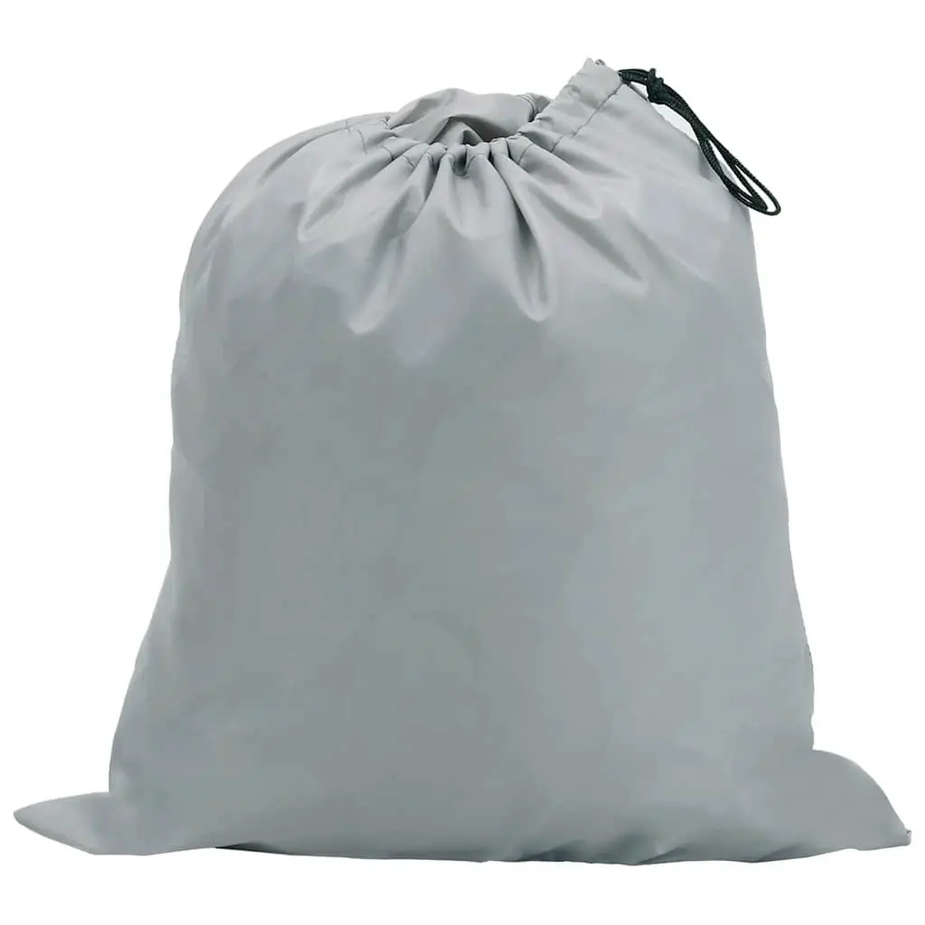 Boat Cover Mooring Storage Heavy Duty Water Repellent Fabric Grey 488-564 cm x 239 cm