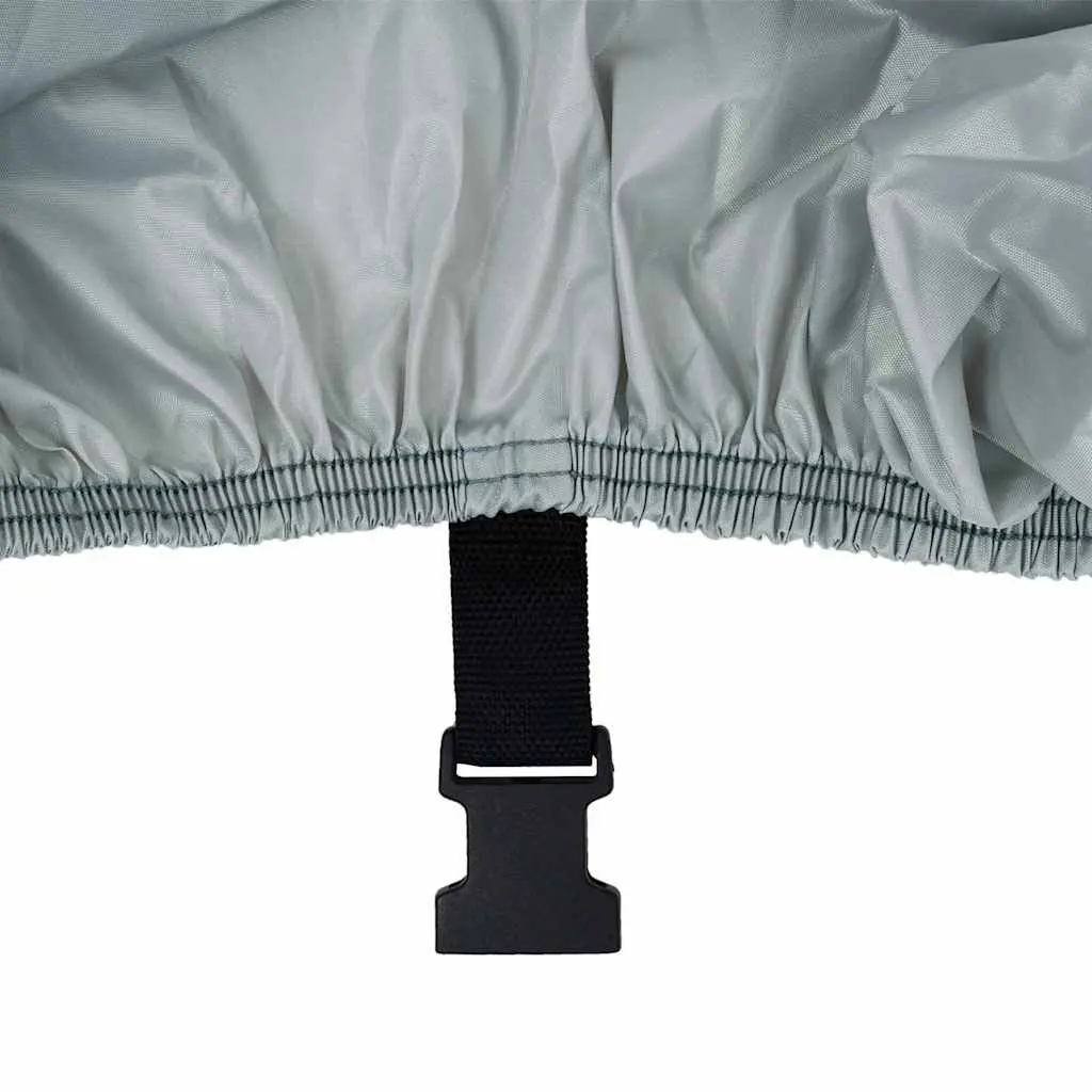 Boat Cover Heavy Duty Water Repellent 610-671cm Length Grey