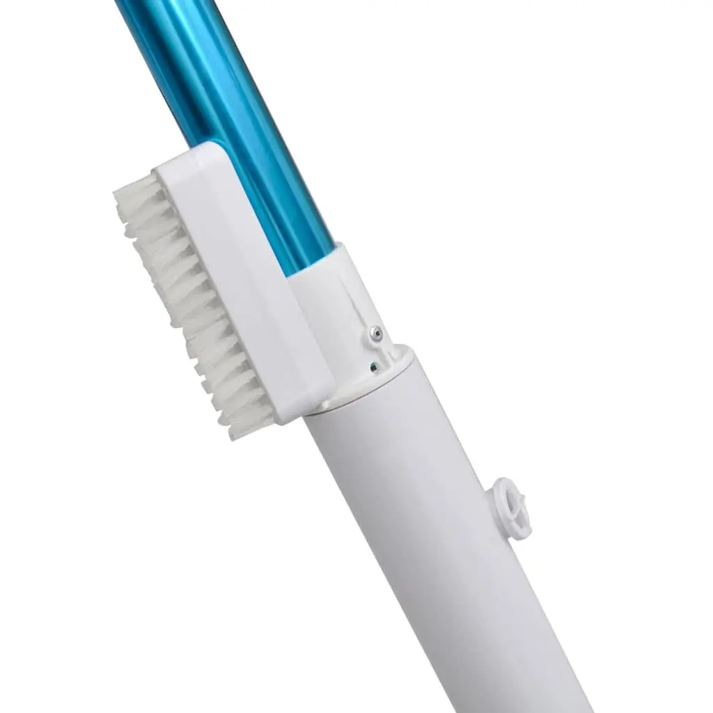 Automatic Pool Vacuum Cleaner Battery Operated Handheld Suction Tool Telescoping Aluminium Handle 130 to 195 cm