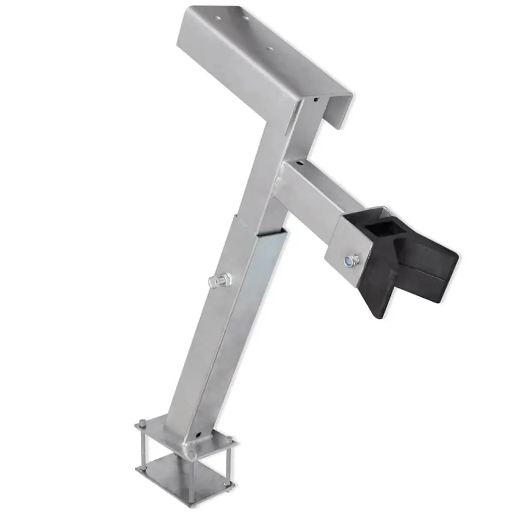 Boat Trailer Winch Stand Bow Support Adjustable Height Blue