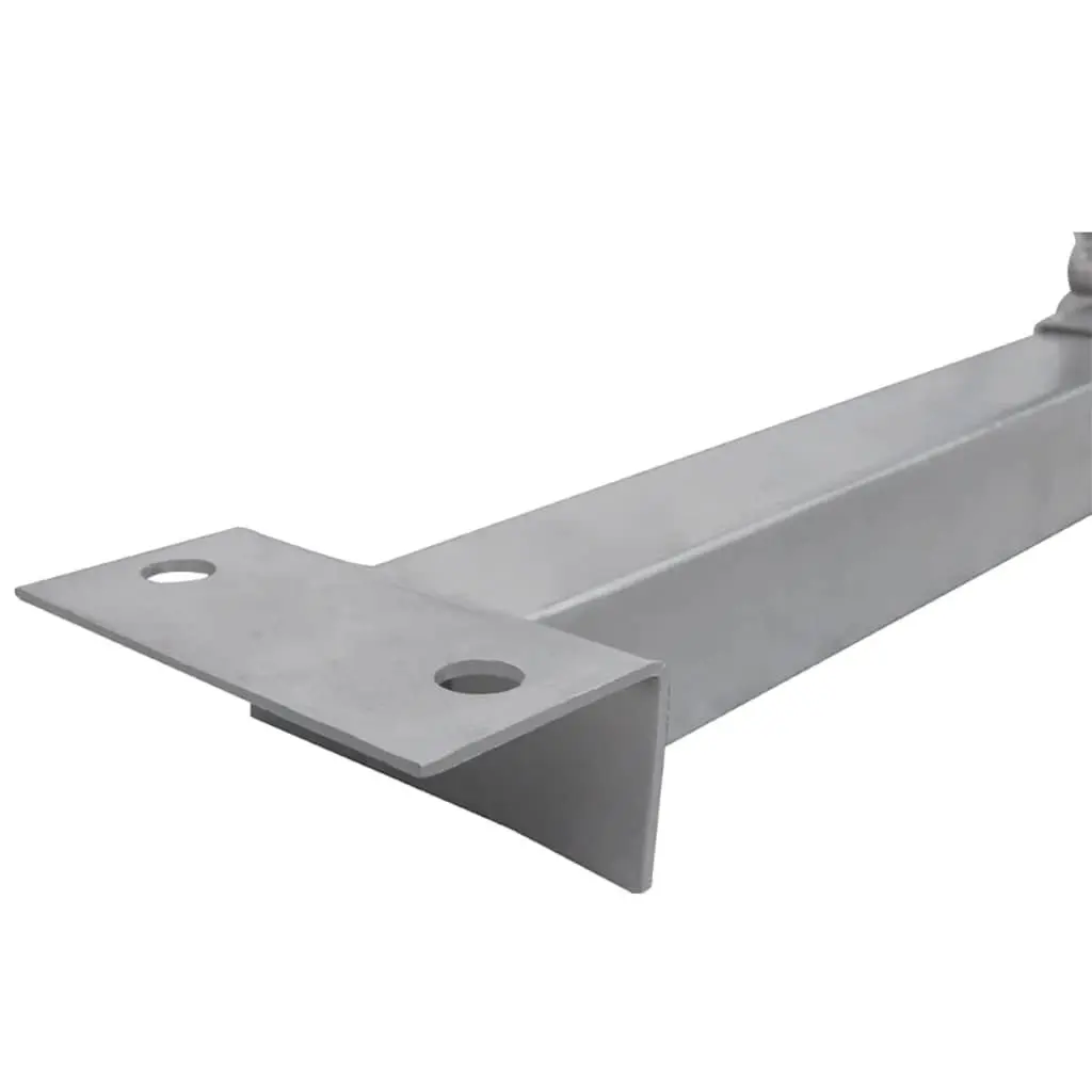 Boat Trailer Bottom Support Bracket Keel Rollers Adjustable Silver 80 to 124 cm