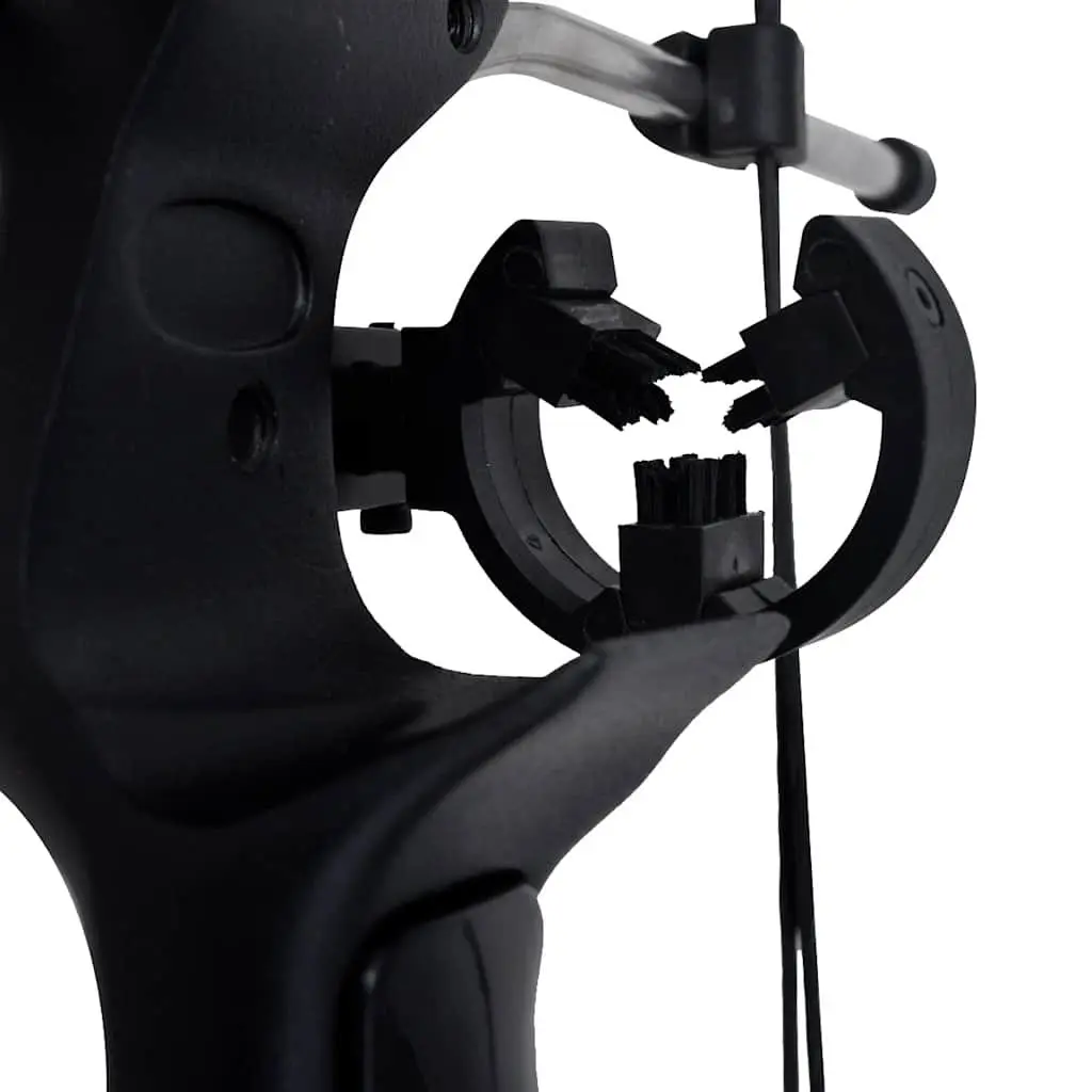 Compound Bow Adjustable Draw Weight 40-50 lbs 35 Inch Length Black