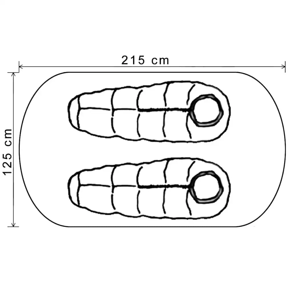 2-Person Pop-Up Camping Tent Lightweight Silver Quick Setup Outdoor
