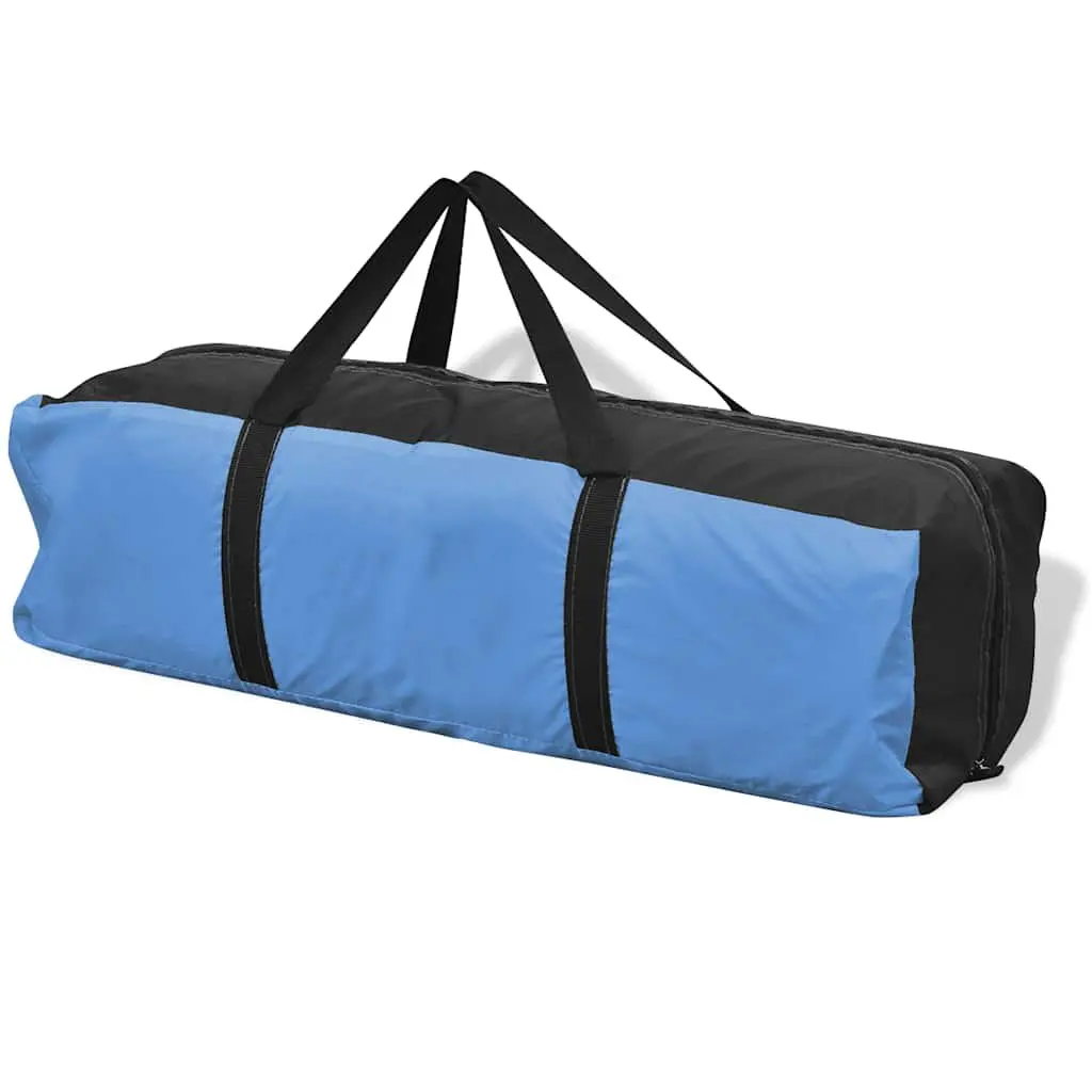 4-Person Tent Blue Tipi Style Outdoor Camping Hiking Shelter Portable