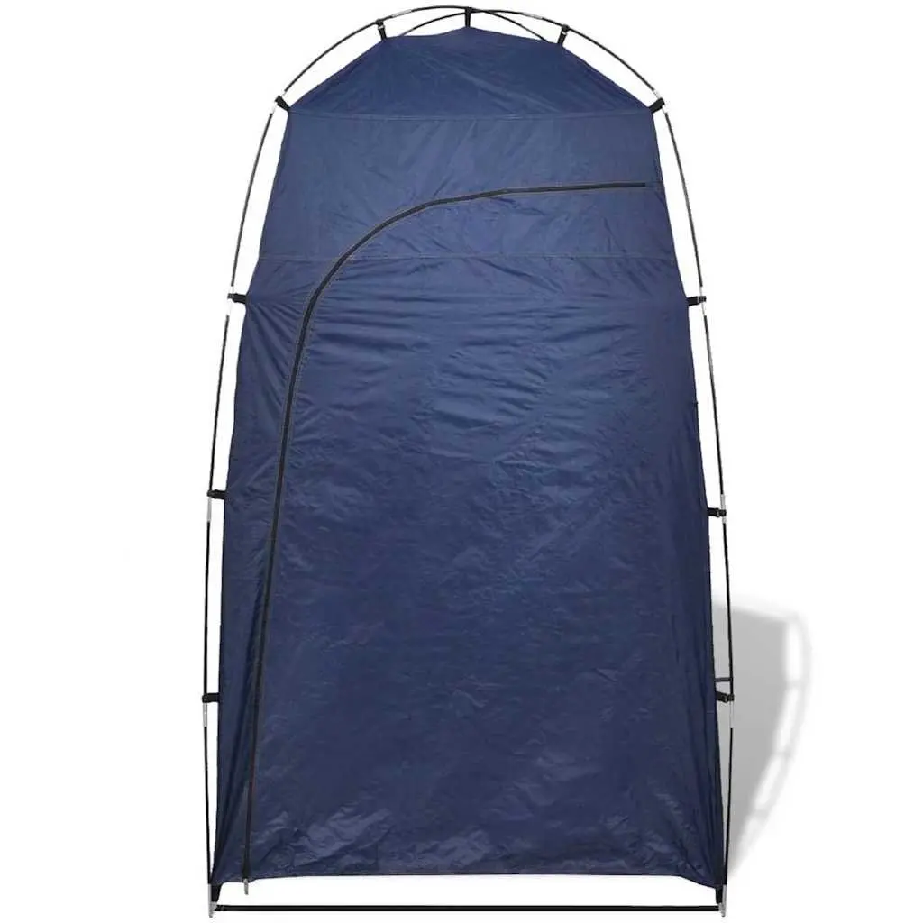 Portable Shower Tent Privacy Enclosure Camping Changing Room Blue