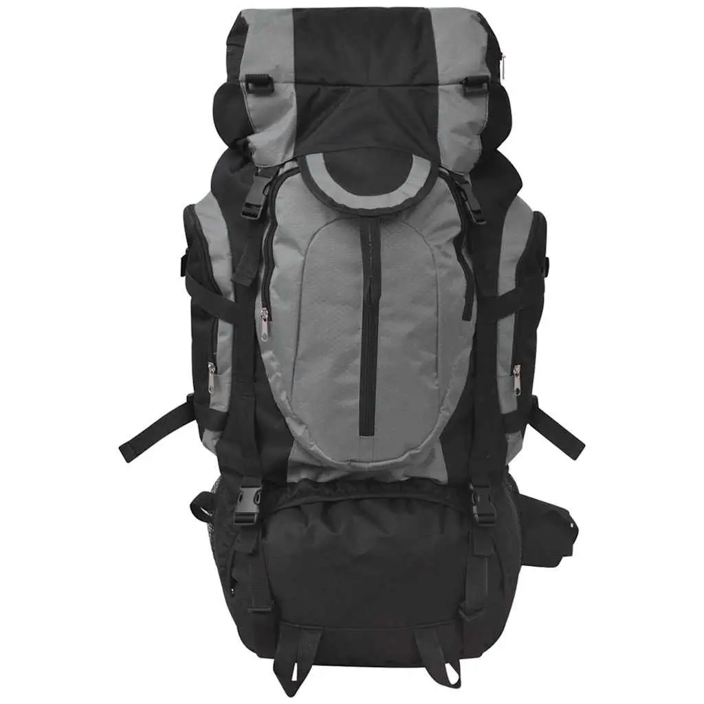 Hiking Backpack XXL Large Capacity 75L Outdoor Camping Trekking Rucksack Grey