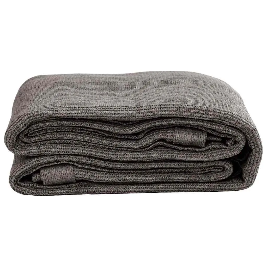 Tent Carpet 300x400 cm Outdoor Camping Ground Sheet Anthracite