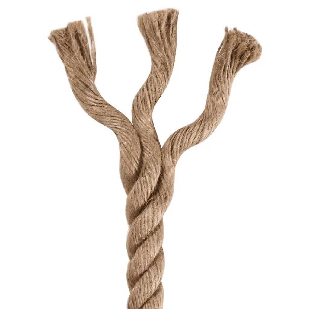 Jute Rope 8mm 500m Brown Garden Decking Handrail Plant Support