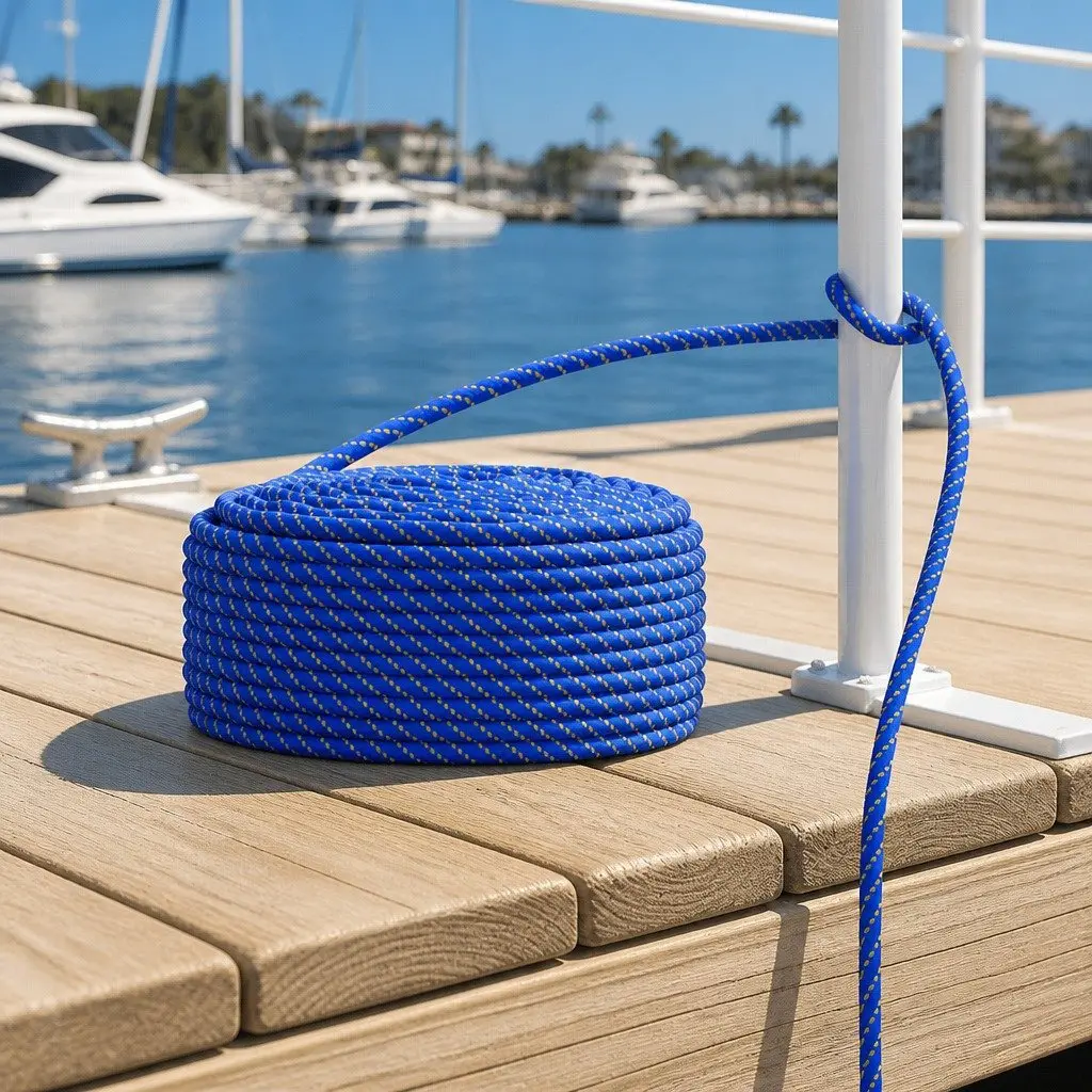 Marine Rope Polypropylene 10mm 50m Floating Sailing Boating Mooring Dock Line