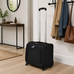 Pilot Trolley Carry-On Suitcase 2 Wheels Telescopic Handle Travel Luggage
