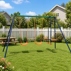 Reliable Outdoor Swing Set for Kids