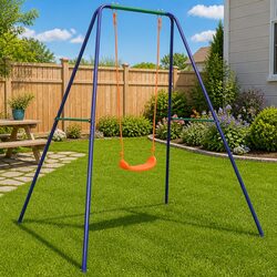 Value and Safety with Our Durable Orange Swing Set
