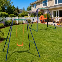 Safe and Fun Swing Set for Toddlers and Kids