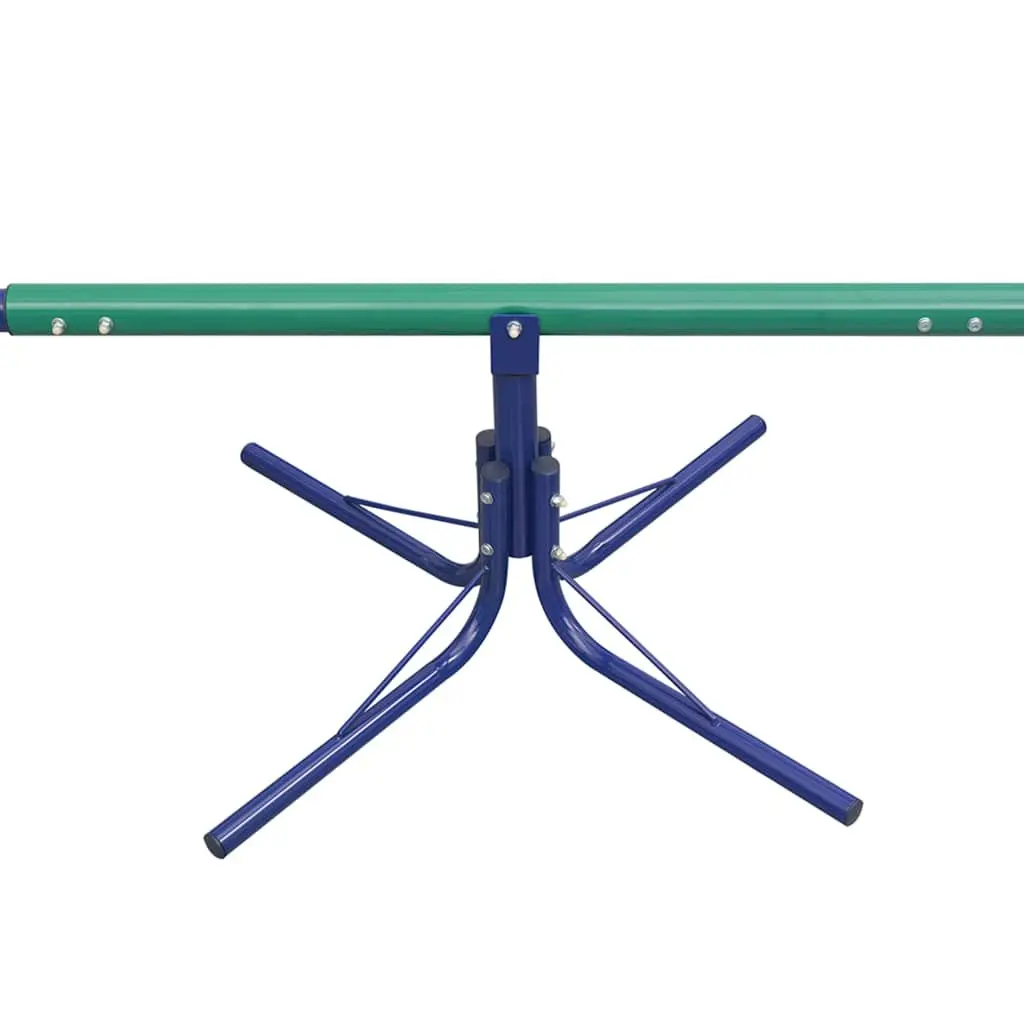 360-Degree Rotating Seesaw Outdoor Playground Equipment Kids Orange