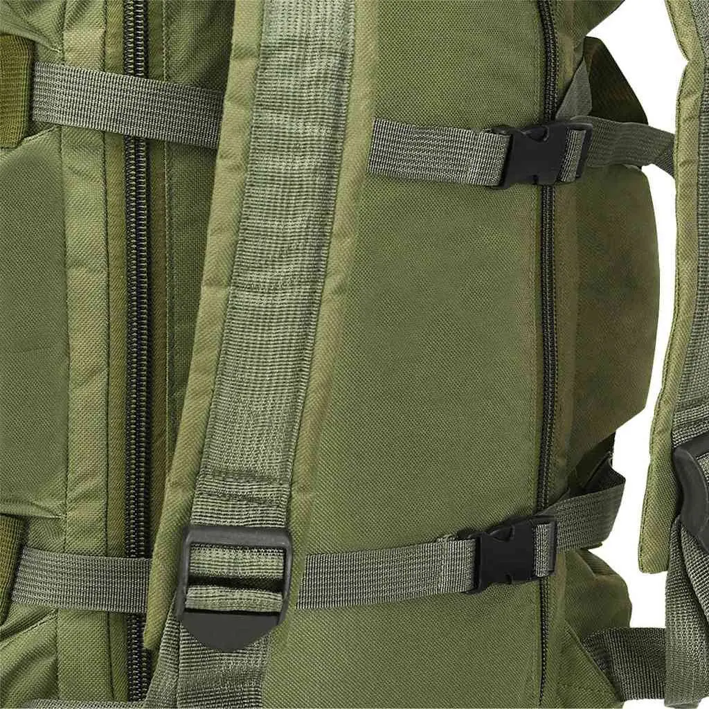 3-in-1 Duffel Bag Shoulder Backpack Outdoor Travel Hiking Camping Army Style