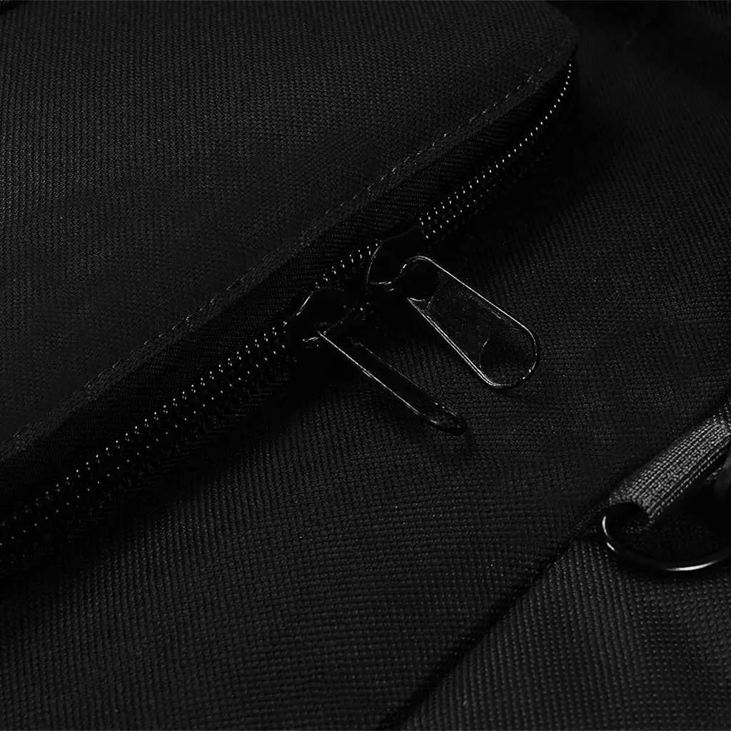 Duffel Bag 45L Army Style 3-in-1 Shoulder Backpack Outdoor Travel Black