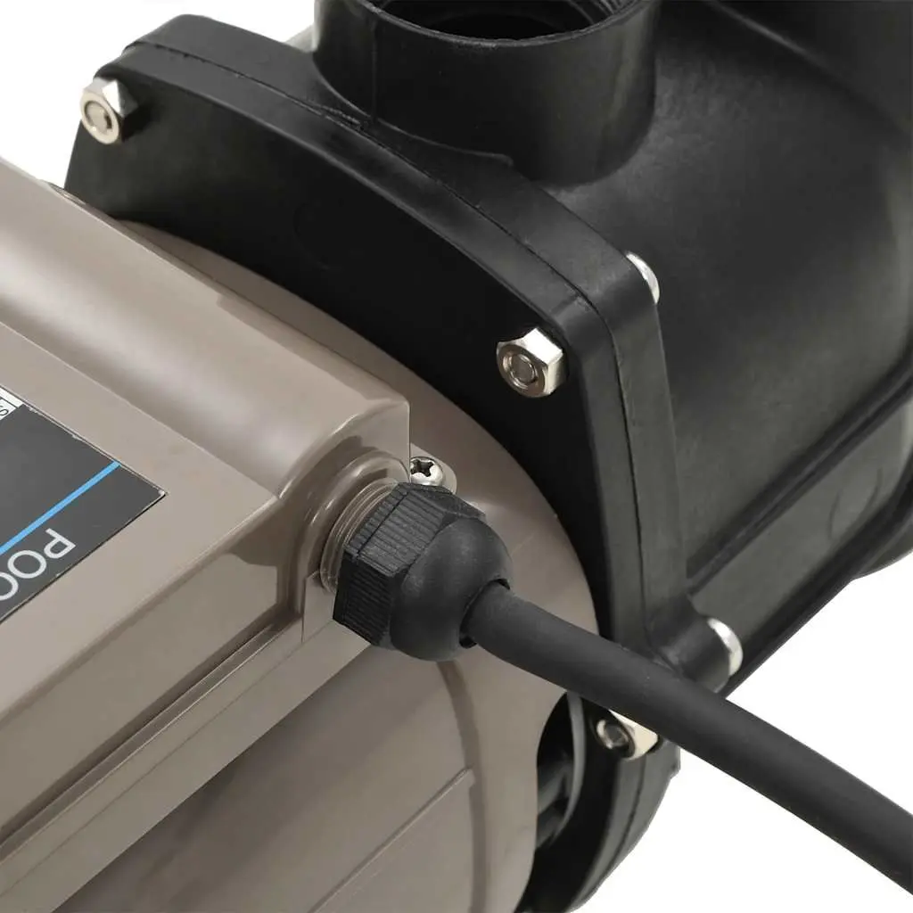 Pool Pump with Timer 0.25 HP 8000 L/h Above Ground Swimming Circulation System