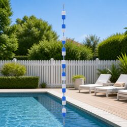 Reliable 6m Safety Divider Rope for Swimming Pools