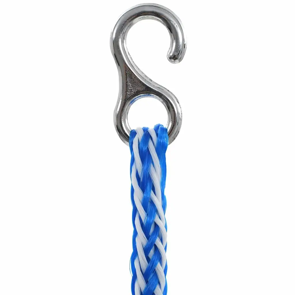 Swimming Pool Safety Divider Rope 6m for Marking Depth Zones and Creating Swimming Lanes Blue and White