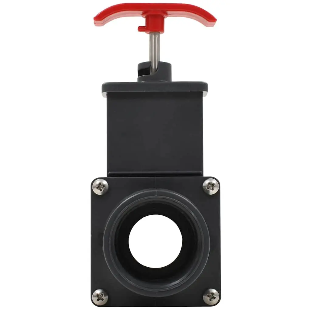 Pool Gate Valve Control Flow 1.5 Inch Chlorine Resistant 2 Pack