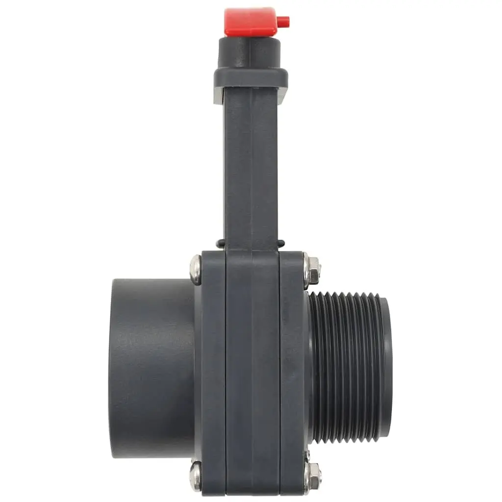 Pool Gate Valve Control Flow 1.5 Inch Chlorine Resistant 2 Pack