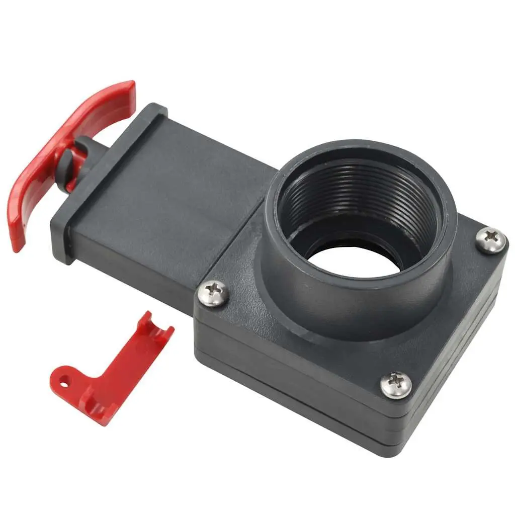 Pool Gate Valve Control Flow 1.5 Inch Chlorine Resistant 2 Pack