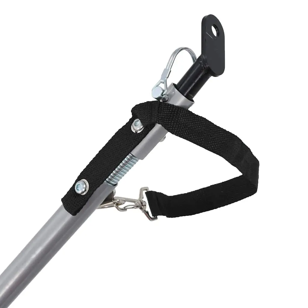 Dog Bike Trailer Pet Bicycle Carrier Foldable Grey