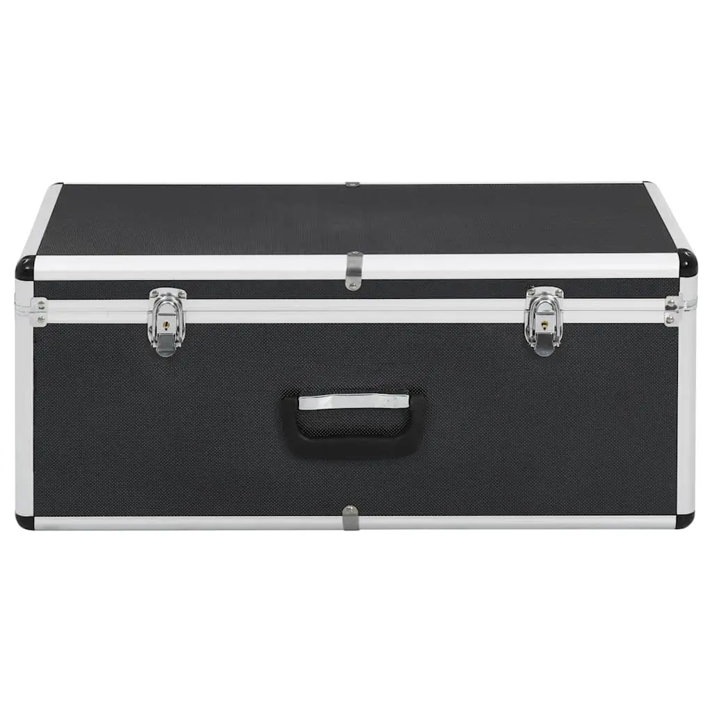 Storage Cases Portable Tool Equipment Transport 2 Piece Black
