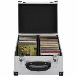 Reliable CD Storage Case for 40 CDs with Lock