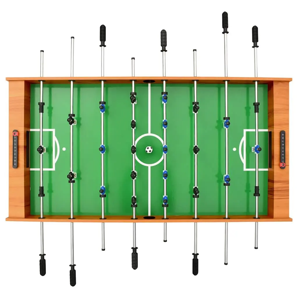 Foosball Table Indoor Game Room 121cm Brown Football Soccer