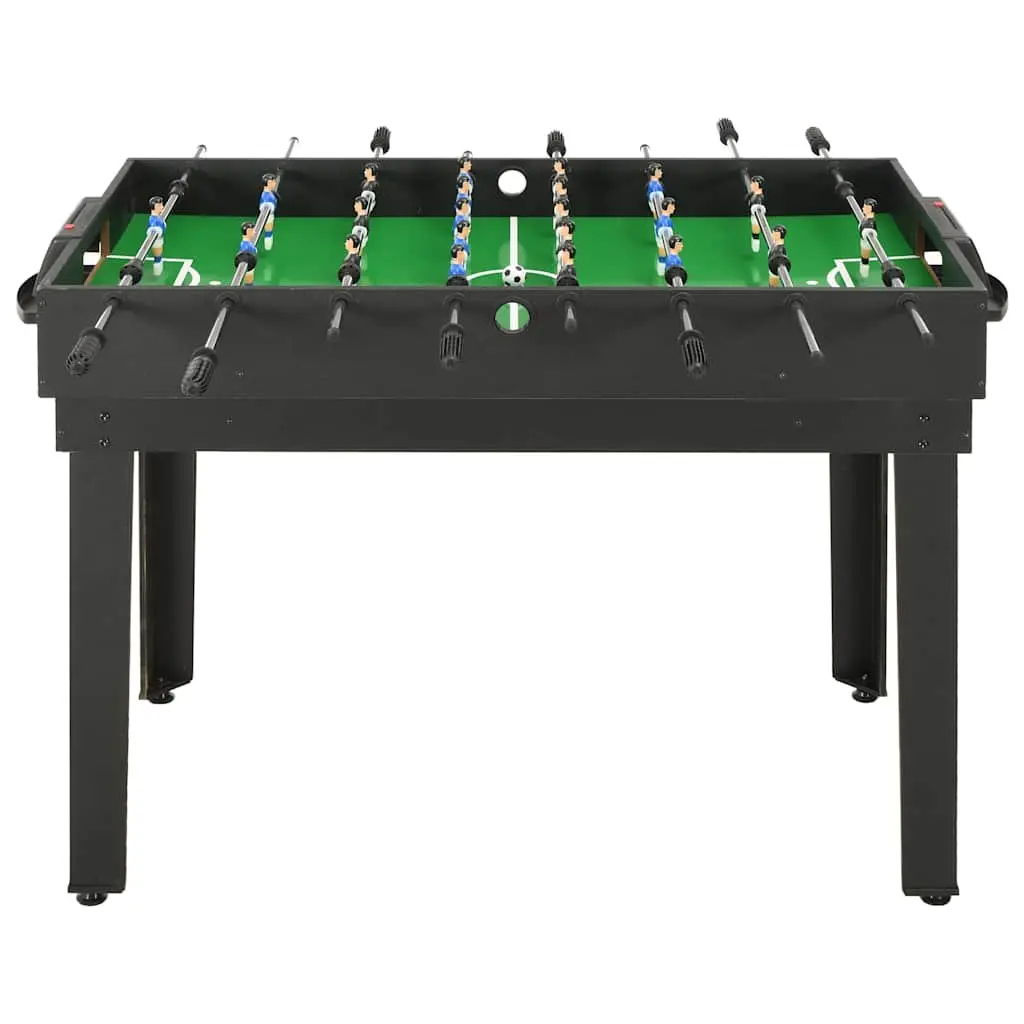 Multi Game Table 15 in 1 Indoor Games Black 121x61x82cm Billiards Chess Table Tennis and More