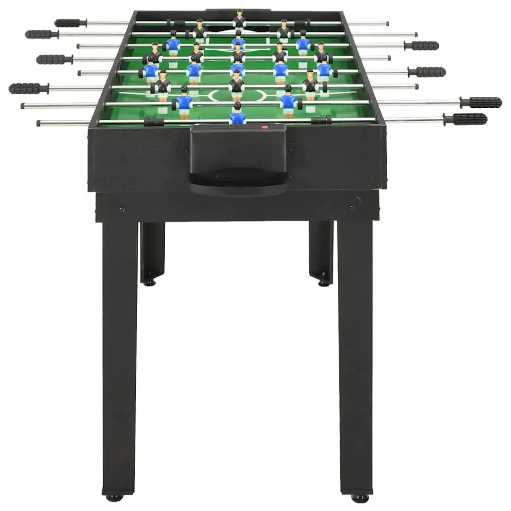 Multi Game Table 15 in 1 Indoor Games Black 121x61x82cm Billiards Chess Table Tennis and More