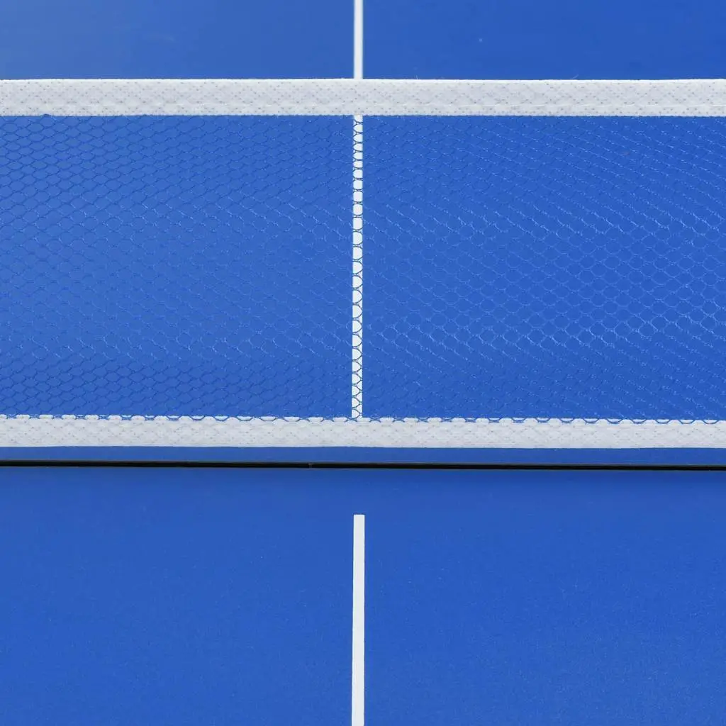 Ping Pong Table Indoor Compact 5ft Blue Foldable with Net Posts