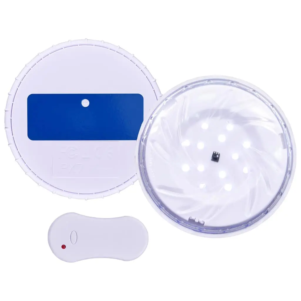 Submersible LED Pool Lamp Remote Control Light White