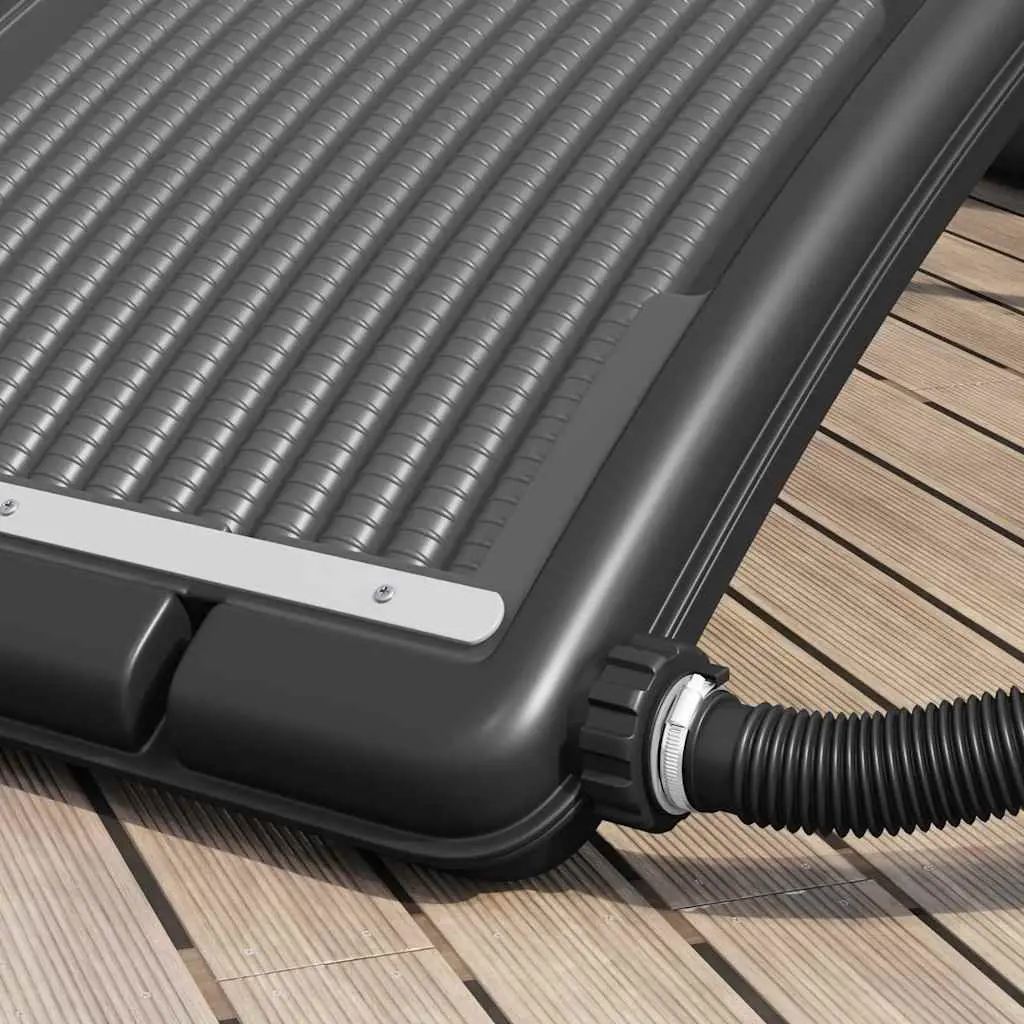 Solar Pool Heater Curved Panel Above Ground Adjustable Heating System 110x65cm