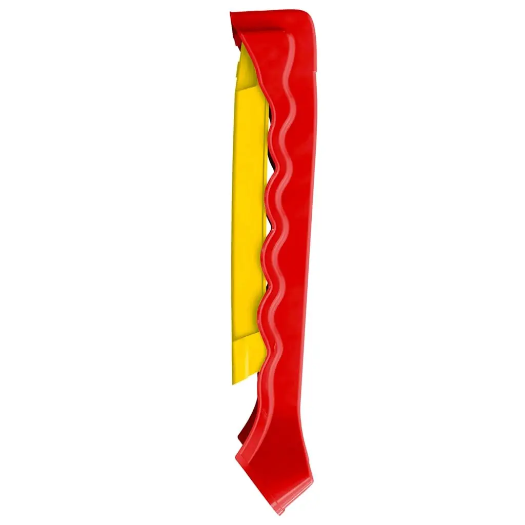Foldable Slide for Kids Indoor Outdoor Play Equipment Red Yellow Multicolour