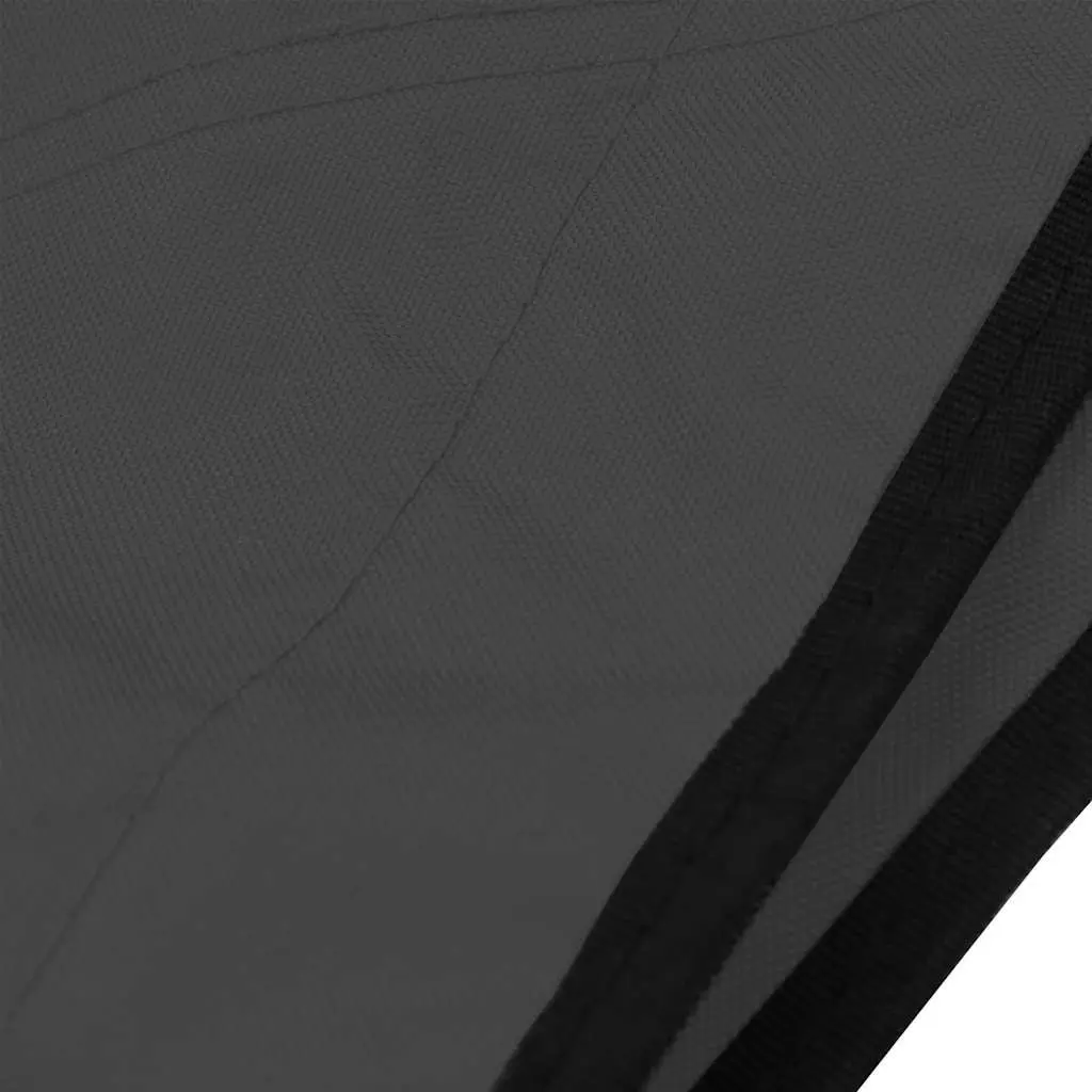 3 Bow Bimini Top Boat Canopy Sun Shade Adjustable Width 154 to 167 cm Anthracite