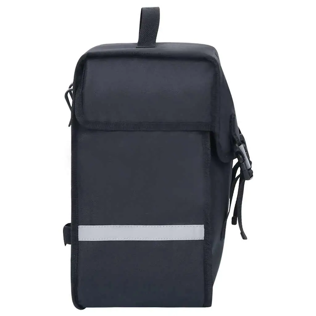 Bicycle Pannier Bag 21L Waterproof Storage Black