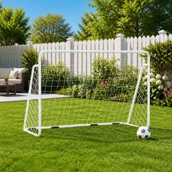 Reliable Football Goal with Net 180x90x120 cm