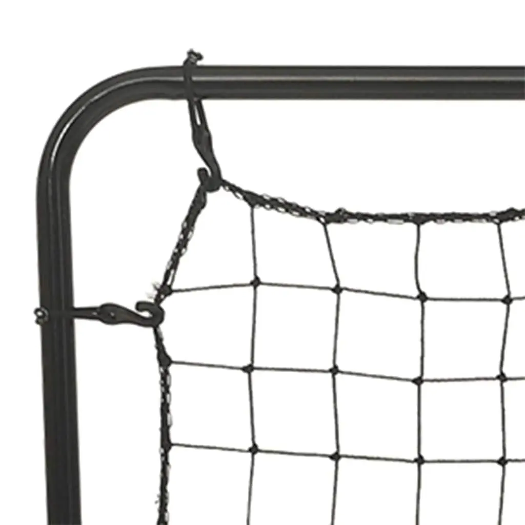 Softball Rebounder Training 88x79x137cm Steel Frame PE Net Black