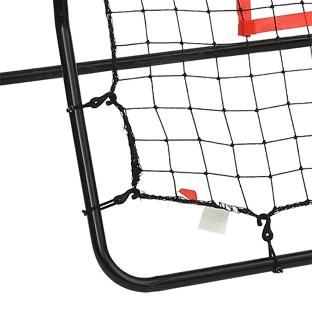 Softball Rebounder Training 88x79x137cm Steel Frame PE Net Black