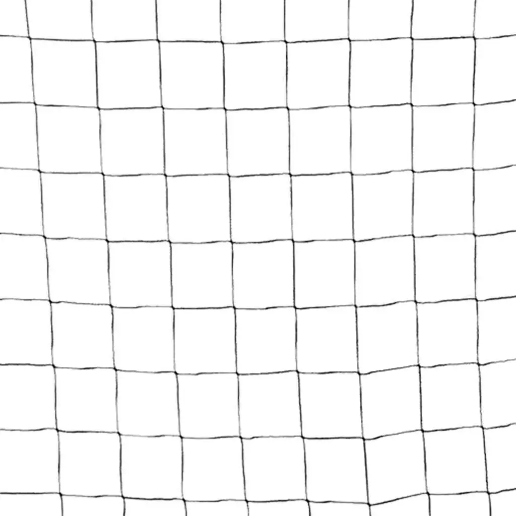 Portable Foldable Soccer Goal Training Net 184 x 91 x 124.5 cm Black