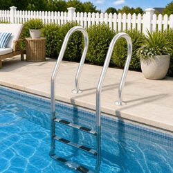 Dependable Pool Ladder with Safety Features for Your Family