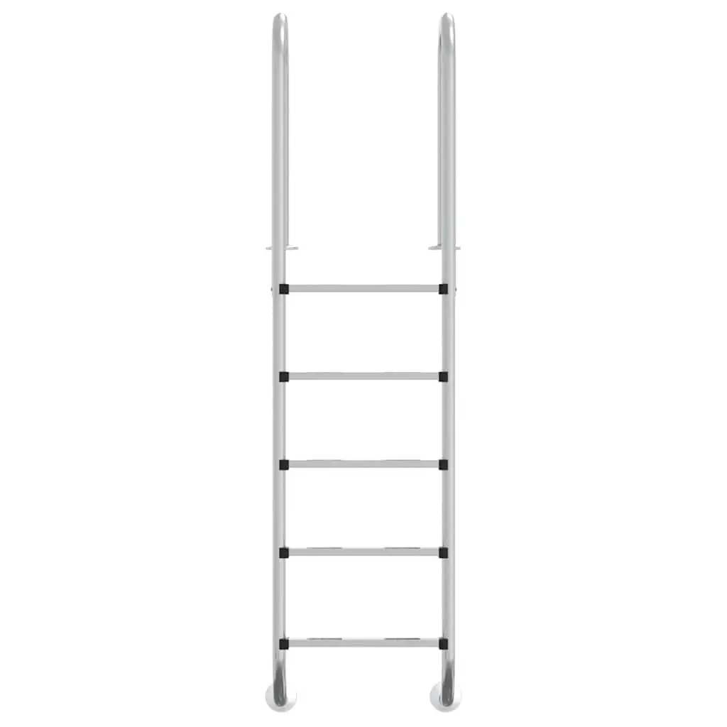 Pool Ladder 54x38x211cm Stainless Steel Swimming Pool Steps Spa Access Ramp
