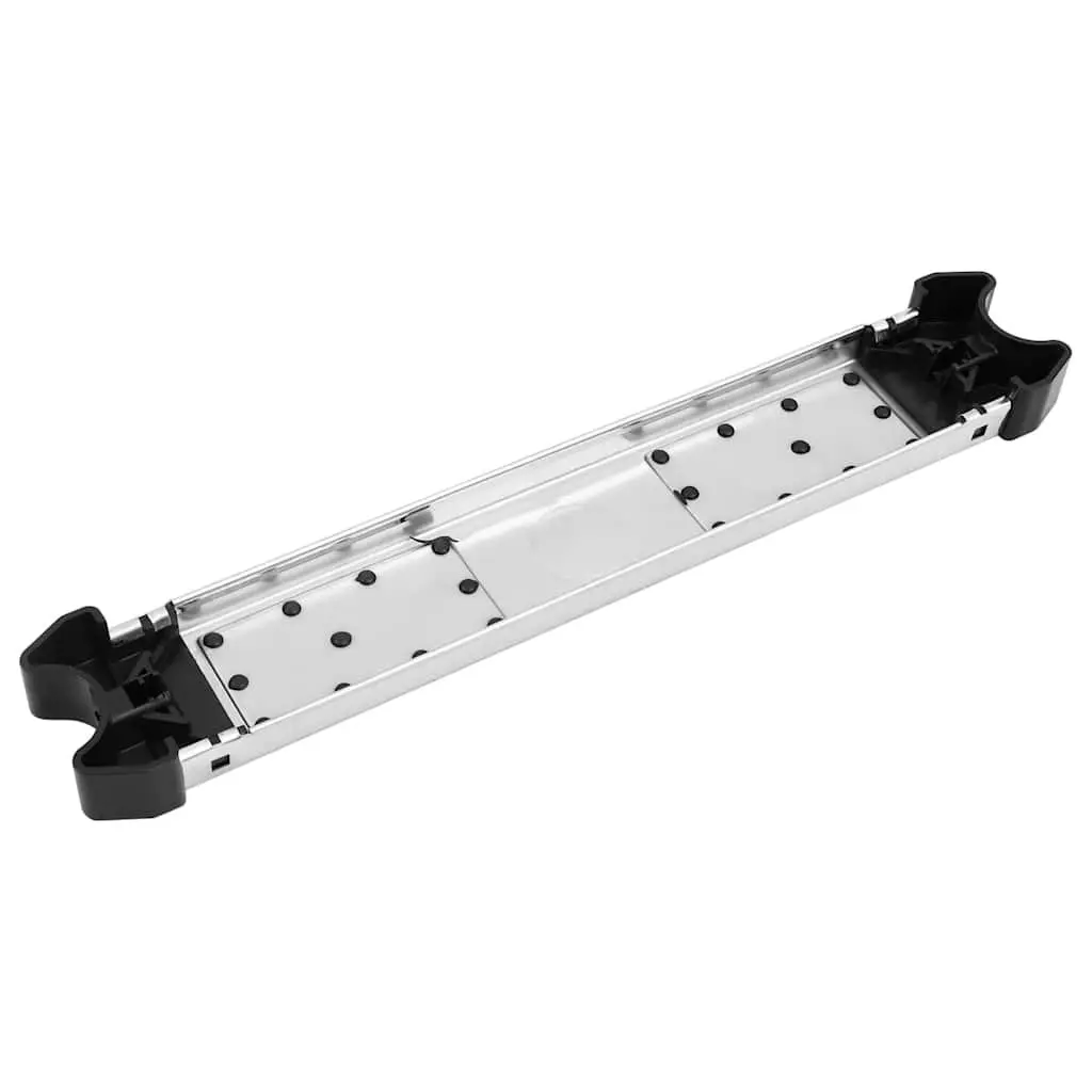 Pool Ladder Step Silver Stainless Steel 50x9x3.5 cm for Swimming Pool Spa Hot