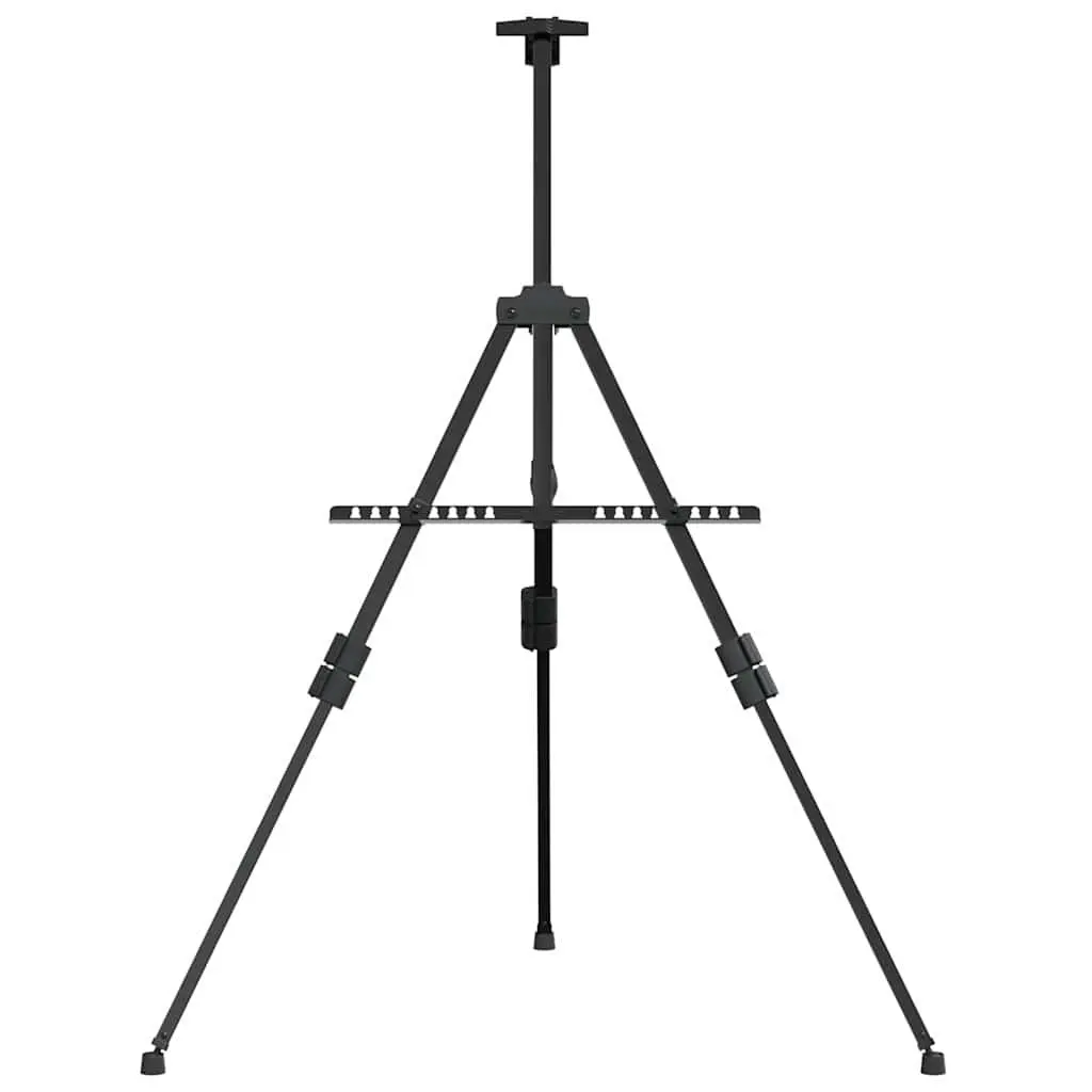 Metal Adjustable Display Easel for Art Presentations Black