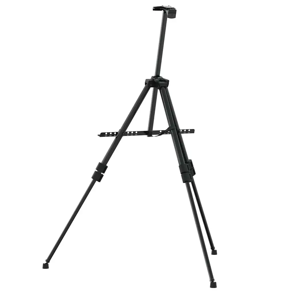 Metal Adjustable Display Easel for Art Presentations Black