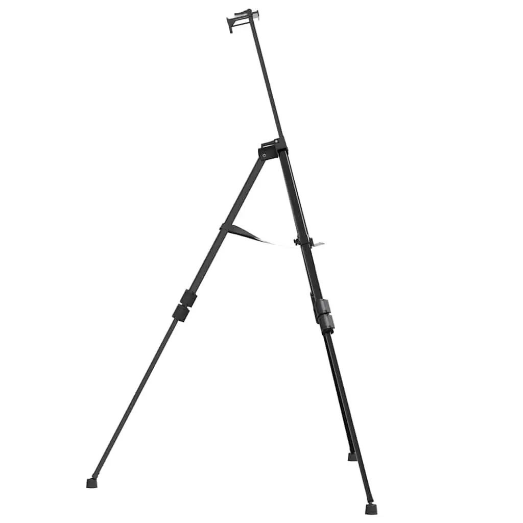 Metal Adjustable Display Easel for Art Presentations Black