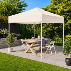 Reliable 2x2m Cream Folding Party Tent